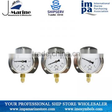 Marine Hydraulic Oil Pressure Gauges Filled With Glycerine