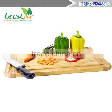 Bamboo Cutting Board and Serving Tray With Juice Groove - Extra Large 18 x 12 Inches - Made Using Premium Bamboo photo-3