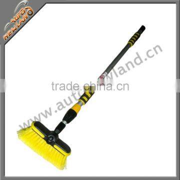 telescopic water flow car wash brush