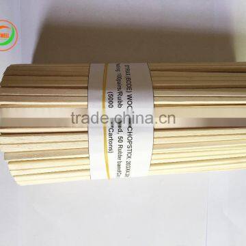 Hot Sales 2017 - Disposable Wooden Chopsticks 203.x4.3mm; 203x4.5mm; 203x4.8mm for Japan and Korea Market photo-1