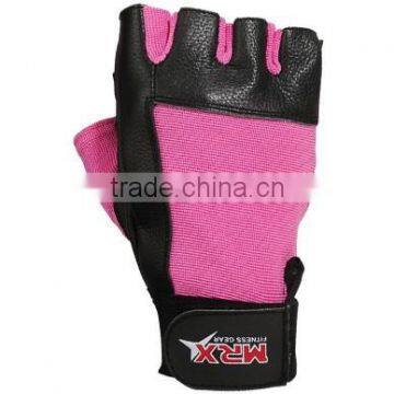 Pakistan High Quality Leather Weight Lifting Gloves