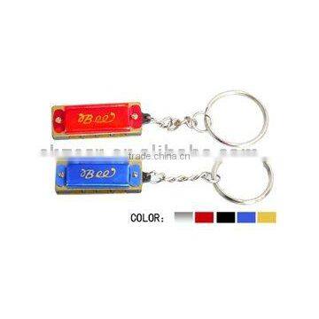 Toy Harmonicon/mouth Organ With Key Chain