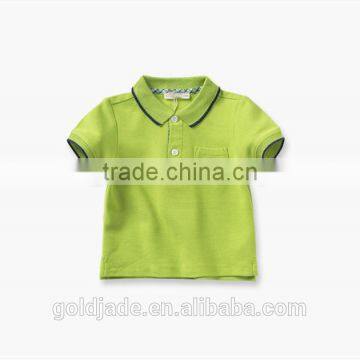 100% Cotton Custom Design Kids T-shirt Wholesale Baby Polo T-shirt photo-4