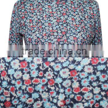 Women Clothing Plus Size Long Sleeve Shirt Garment High Collar Floral Print Laides Blouse Winter photo-4