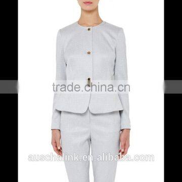 2016 Autumn ladies trendy suit deisign jackets wholesale