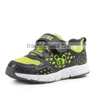 Children pu + Mesh Shoes Sport Brand Name, Children Sports Shoes Walking, School Trainning Shoe for Kids photo-3