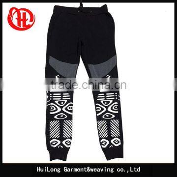 printed pants boy unique soft fleece strip sport trouser