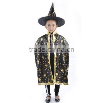 Kids Halloween Party Cloak With Hat good quality wholesale for party supplies children cosplay cloak