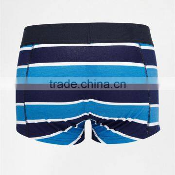 Custom 3 Pack Underpants Man Satin Underpants With Stripe Print photo-2