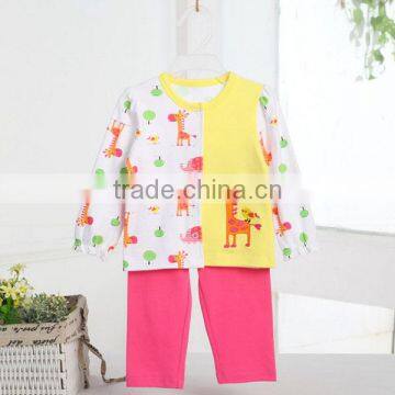 2017 Wholesale Baby Clothing Set Latest Fashion Cute Baby Pant Shirt photo-4