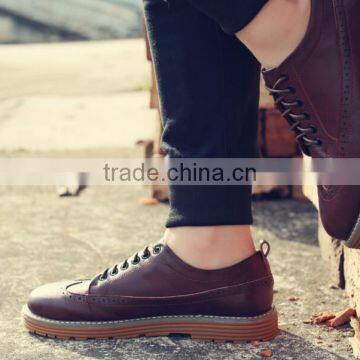 Zm35695a New Model Men Leather Shoes Wholesale China Shoes