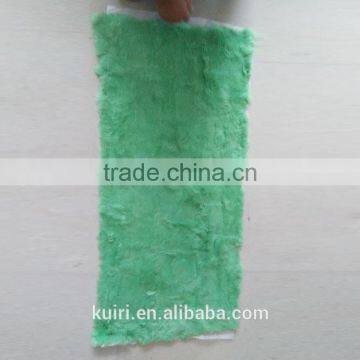 Daying Origin Rabbit Fur Plate Real Rabbit Pelt Plates Dyed Colors Rabbit Fur Skin Plates photo-6