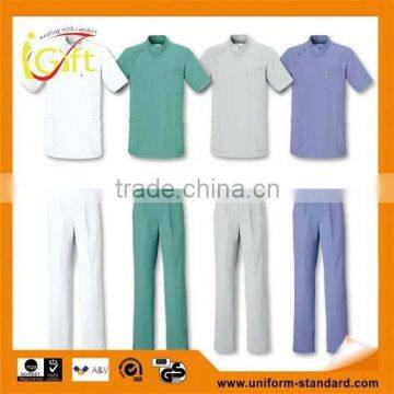 Good Quality New Design 100% Cotton Nursing Scrubs Medical Unifroms Scrubs photo-5