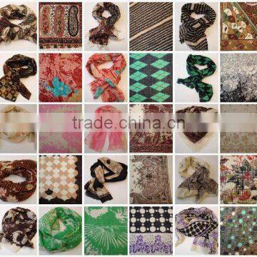 WOOLEN PRINTED FASHION SCARVES