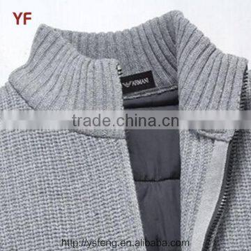 Latest Design European Style Man Cardigan Sweater Wholesale China Supplier photo-2