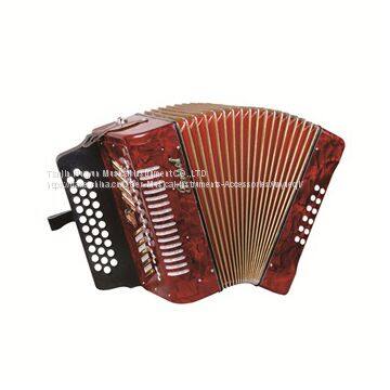 Parrot 31 Button 12 Bass Diatonic Accordion With Case