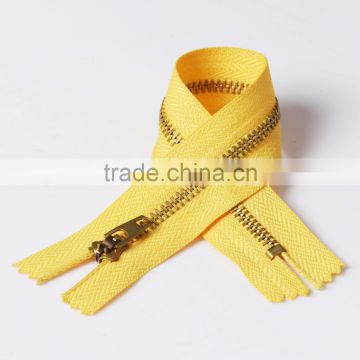 3# C/E Brass Metal Zipper for Jeans