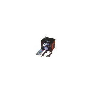 FM audio supports USB/SD/MCC with re-chargeable battery AS-05FM