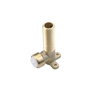 Brass Push-fit Fitting Backplate Male Elbow