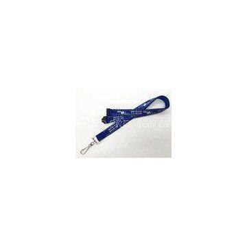 personalized  silk screened polyester lanyards with twinkling diamonds for trade shows