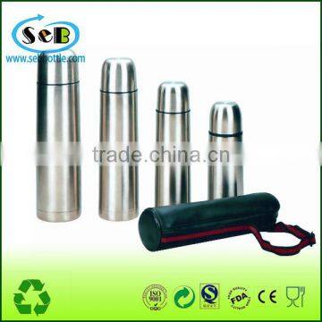 2016 New stainless steel bullet thermos flask bottle insulated water bottle