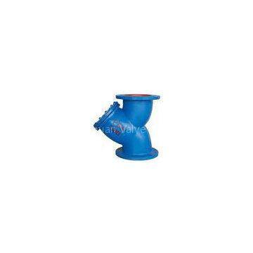 Ductile Iron A126 GG25 Water Meter Strainer , Length According As F6 Standard