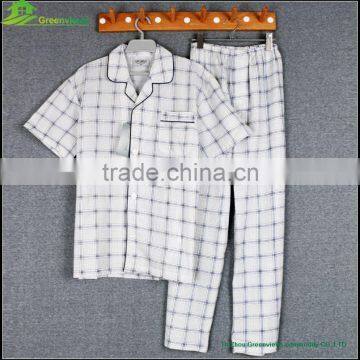 Summer Men Pajama Sleepwear ,men cotton sleepclothes men pyjamas manufacturer nightwear sleepwear in pajamas GVBS0011