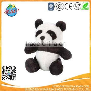 8" Medium Cartoon Cuddle Softer Stuffed Plush Bamboo Panda Bear Animal Toy for Kids