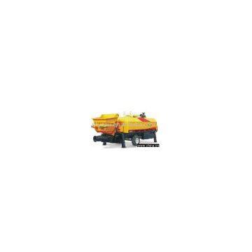 Trailer-Mounted Concrete Pump,trailer concrete pump,concrete pump