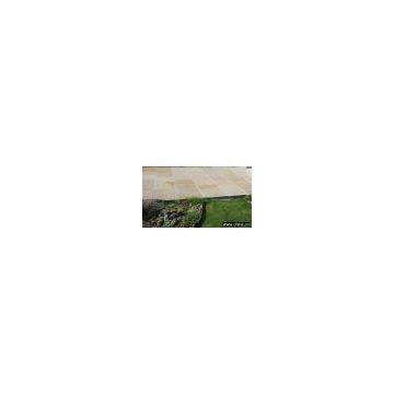 YELLOW MINT SANDSTONE PAVING