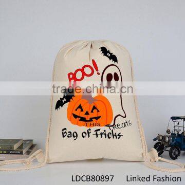 Wholesale Custom Pesonalized Embroidered Halloween Sack