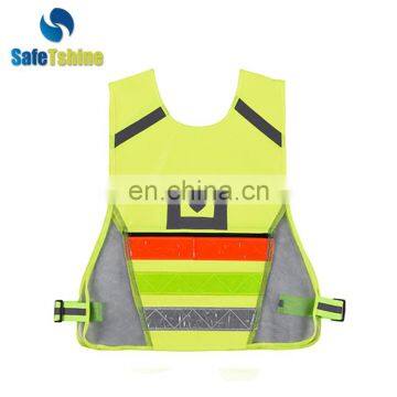 2017 New design unique reflective safety protection exercise clothes