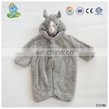 Custom Baby Romper Baby Winter Animal Romper Baby Hooded Animal Romper