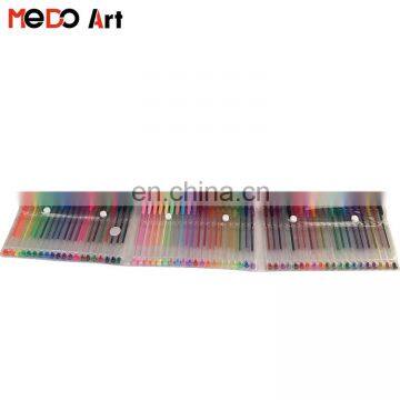 Custom Drawing rainbow gel ink pen set 12 24 36 48 60 100 120 Gel ink Pen Set