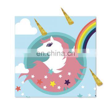 pin the horn on the unicorn game unicorn birthday party supplier