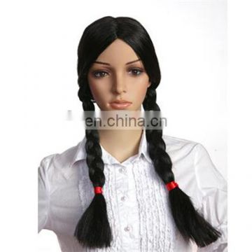 MCW-0393 Party Masquerade synthetic long women Hot straight black braids wig