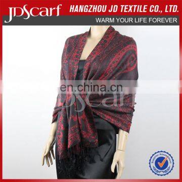 Keep warm in winter scarf elegant for woman when dress beautiful lady viscose stole JDC-265