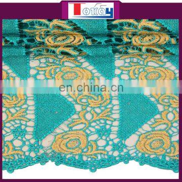 latest nigerian guipure lace fabric for party