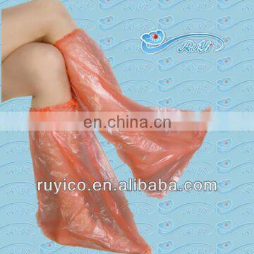 Disposable CPE Boot Cover / PE Elastic Boot Cover