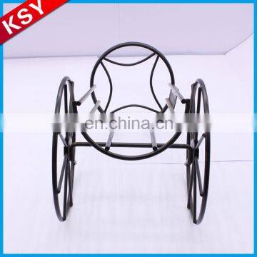 Good Reputation Factory Price Romantic Display Fashion Metal Single Wire Wine Bottles Rack photo-4