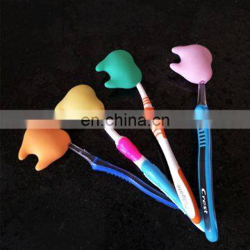 2018 amazon hot sale many designs silicone rubber toothbrush holder