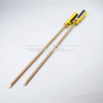 Non sparking screwdriver Al-cu Cu-be 2018 hot sale ,striking type