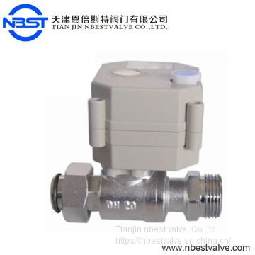 3/4'' Automatic Control Valve  Brass  Nickel Coated