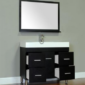 Melamine Panel Furniture Bathroom Vanity Cabinets photo-2
