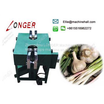 Flat Cutting Garlic Root Cutting Machine