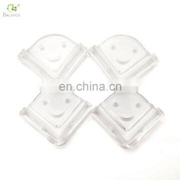Clear Plastic Corner Protective Guard Pvc Kid Safe Pvc Corner Guards With Smile Face