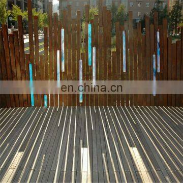 Corten steel water resistant decorative bubble wall water panel screens