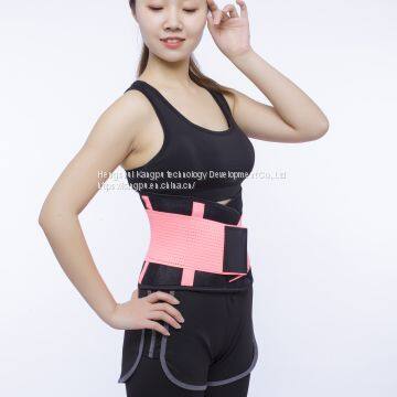 Manufacturer OEM Custom Private Label and Color Waist Support Trainer Sweat Belt Waist Trimmer photo-4