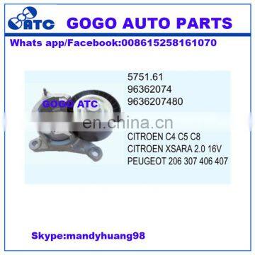 top quality timing belt tensioner pulley 5751.61 96362074 96362007480 for c itroen peugeot