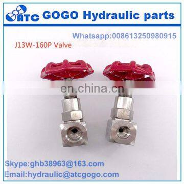 Needle Valve J13W 160P DN6 DN10 DN15 DN20 DN25 Stainless Steel 304 316 Female Thread High Pressure photo-4